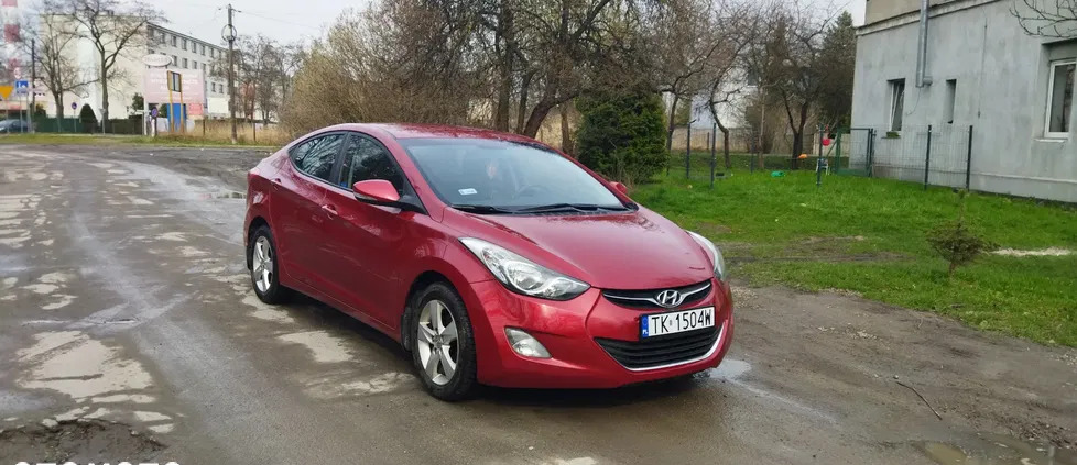 świętokrzyskie Hyundai Elantra cena 32000 przebieg: 236000, rok produkcji 2012 z Kielce